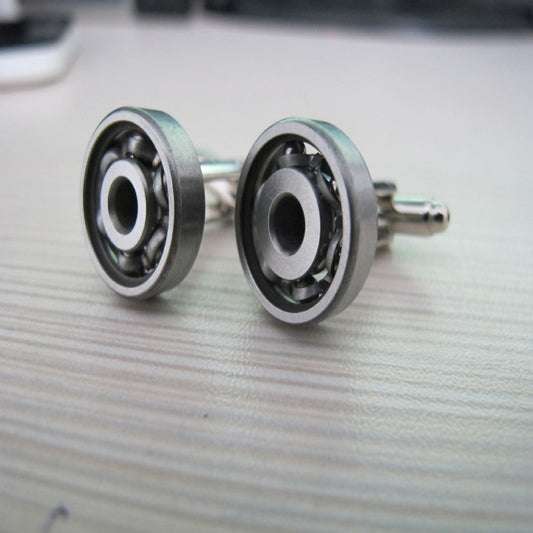 Gemelos de Acero Tungsteno Negro con Rodamientos de Perlas - Image 2
