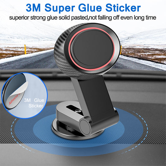 Soporte Magnético Giratorio 360° para Teléfono en Auto - Fijación a Tablero - Image 2