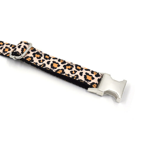 Collar Elegante para Perro con Estampado Leopardo - Accesorios de Moda Canina - Image 2