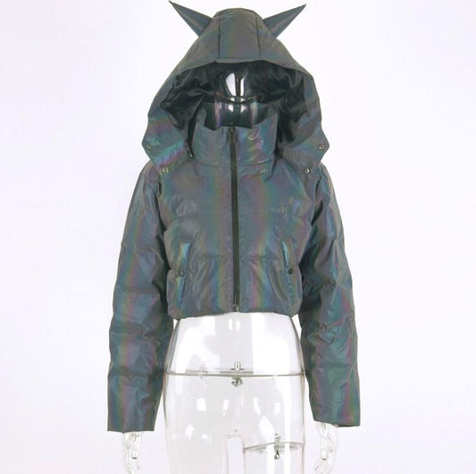 Chaqueta Reflectante Arcoíris para Invierno - Image 2