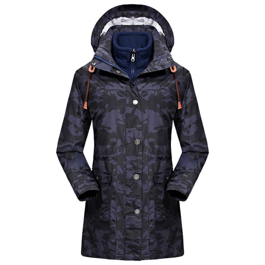 Chaqueta Versátil 3 en 1 de Largo Medio para Hombre y Mujer - Image 2