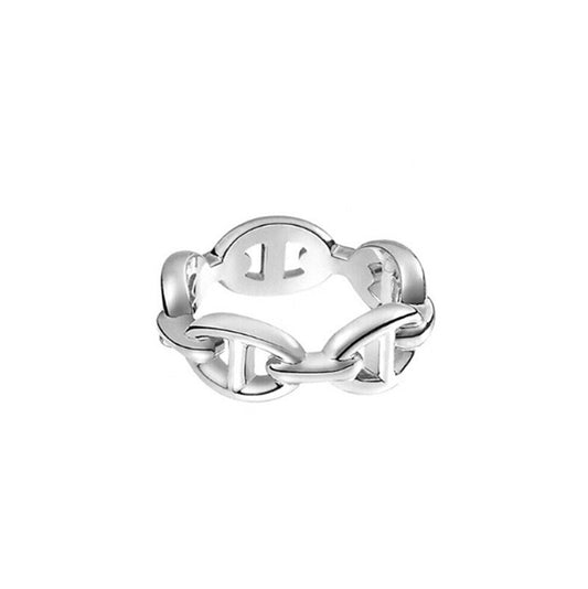 Anillo de Pareja Minimalista Brillante para Dedo Índice - Image 2