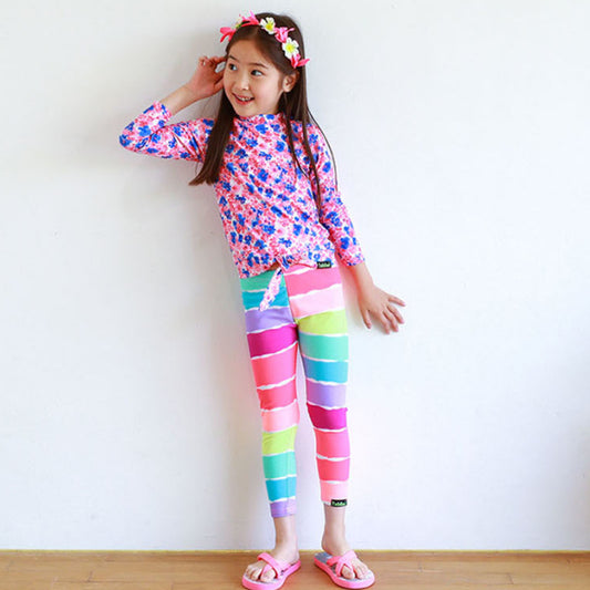 Traje de Baño Infantil de Manga Larga con Protección Solar - Image 2