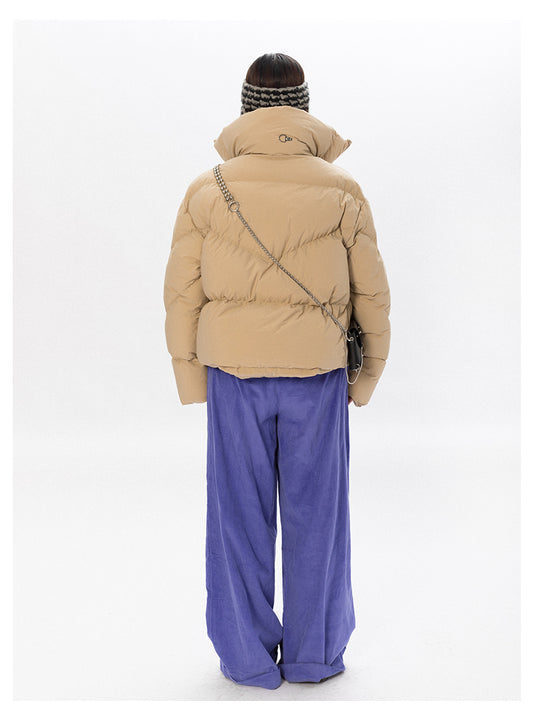Chaqueta de Panadero con Detalles Metálicos Asimétricos - Image 2