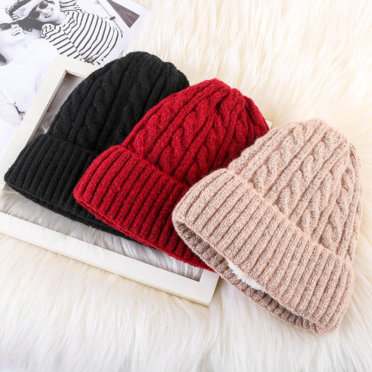 Gorro Tejido de Mohair Suave para Invierno - Image 2