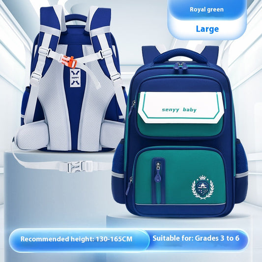 Mochila Escolar Ergonómica con Protección de Columna y Tela Impermeable - Image 2