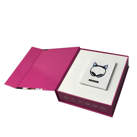 Auriculares Inalámbricos Bluetooth Plegables con Iluminación LED - Image 2