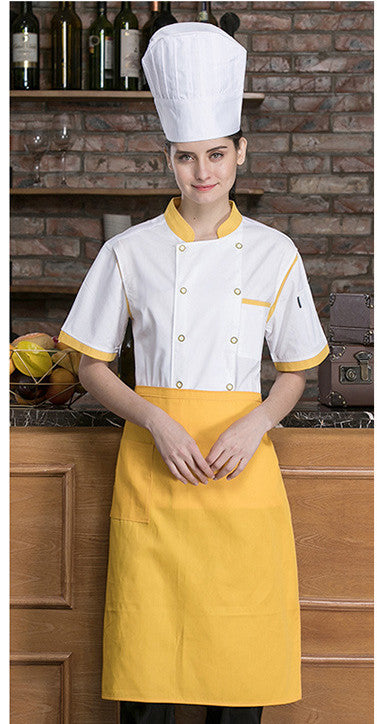 Uniforme Chef Manga Corta Transpirable Malla Ligera - Image 2