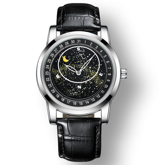 Reloj de Negocios Gypsophila para Hombre - Cuarzo Luminoso Resistente al Agua - Image 2
