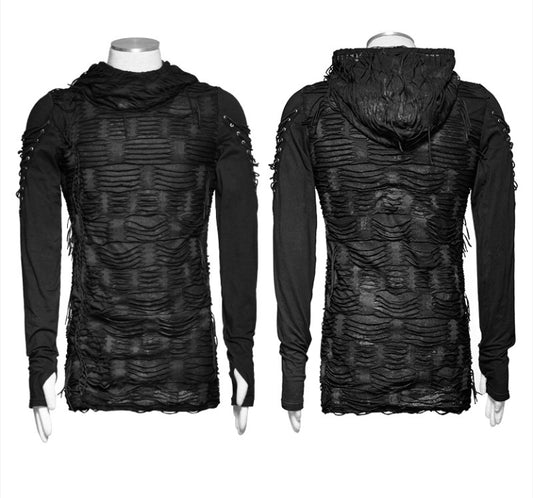 Sudadera Slim Fit con Capucha para Hombre - Base Térmica Oscura - Image 2