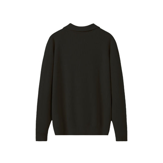 Cardigan de Lana con Cierre para Hombre - Suéter Tipo Saco Elegante - Image 2