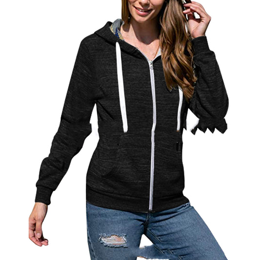 Sudadera con Capucha Estampado Bosque y Cordones Ajustables - Image 2