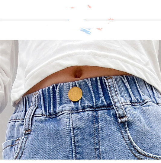 Pantalones Acampanados con Corte Dividido para Niños Grandes - Skinny Stretch - Image 2