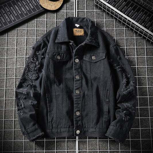 Chamarra de Mezclilla Talla Grande para Hombre - Image 2