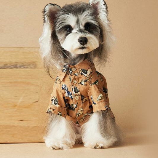 Playera Estampada con Razas de Perros - Dachshund, Schnauzer, Bichón y Maltés - Image 2
