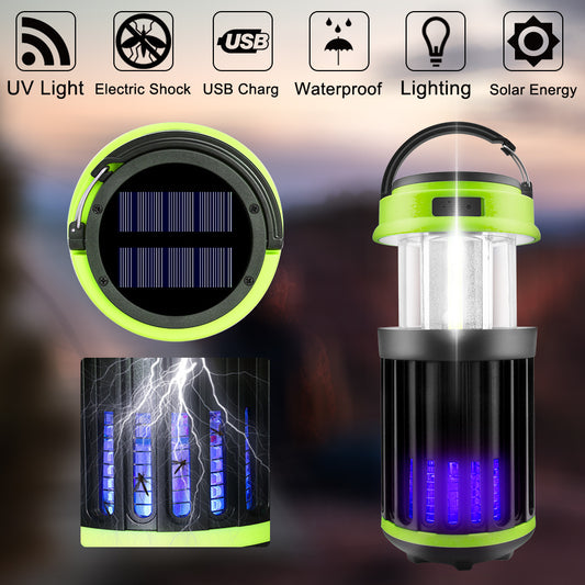 Lámpara Solar Antimosquitos Exterior - Repelente Eléctrico Portátil - Image 2