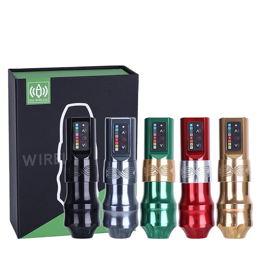 Máquina Tatuadora Inalámbrica Dual Battery - Pluma Profesional 2 en 1 - Image 2