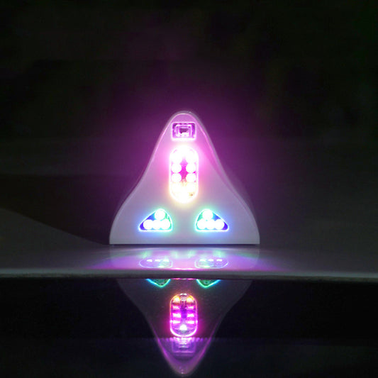 Luz de Advertencia Solar Anti Colisión Trasera con Estroboscópico - Image 2