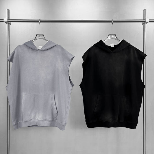Sudadera sin Mangas con Capucha para Hombre - Image 2