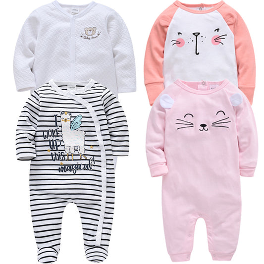 Mameluco Elegante de Manga Larga para Bebé Niño - Otoño e Invierno - Image 2