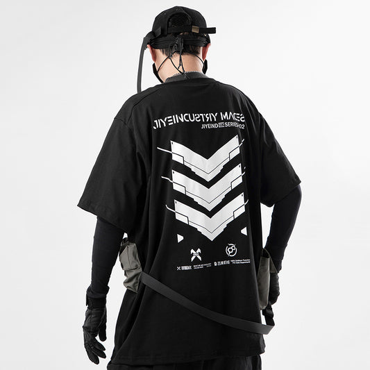 Playera Manga Corta para Hombre con Bolsillos 3D - Image 2