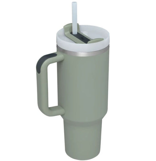 Vaso Térmico de Acero Inoxidable con Pajilla Portátil - Image 2