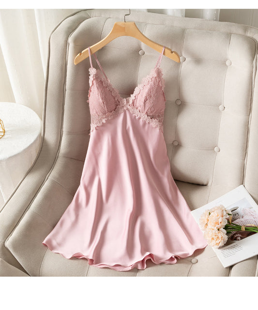 Camisón Fresco con Tirantes Cruzados - Ropa de Descanso Perfecta para Climas Cálidos - Image 2