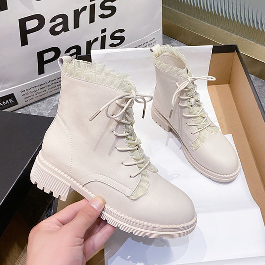Botas Martin Plataforma con Cordones para Mujer - Image 2