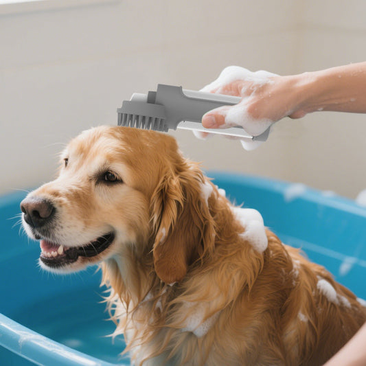 Cepillo de Baño 2 en 1 para Mascotas - Masajeador y Limpiador - Image 2