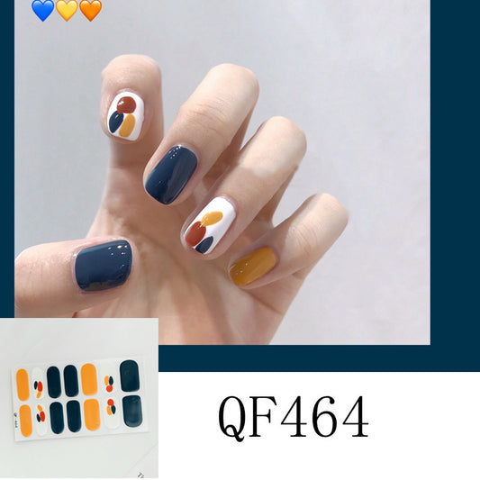 Stickers de Uñas 3D con Diamantes - 14 Diseños Impermeables para Embarazadas - Image 2