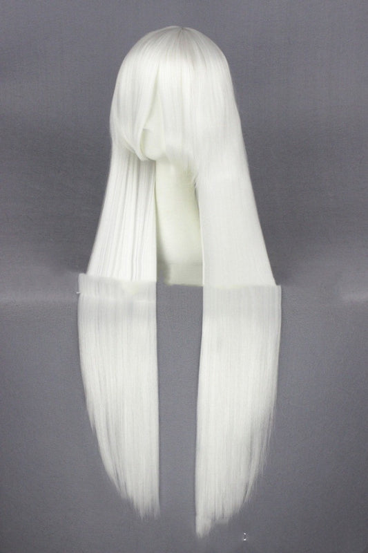 Extensiones de Cabello Liso 100cm Blanco Universal - Image 2