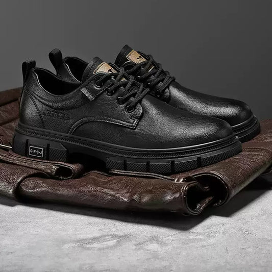 Zapatos de Cuero Ejecutivos para Hombre - Primavera y Otoño - Image 2