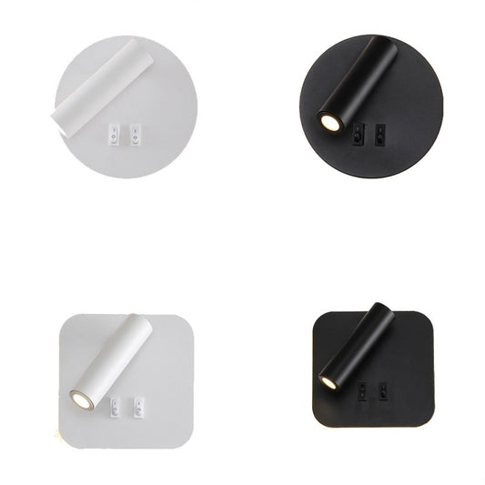 Lámpara LED de Pared Minimalista para Mesita de Noche - Image 2