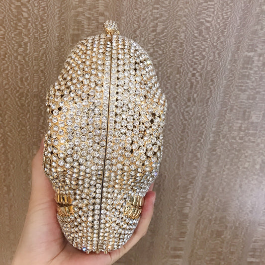 Organizador de Cena con Diseño de Calavera de Diamante para Mujer - Image 2