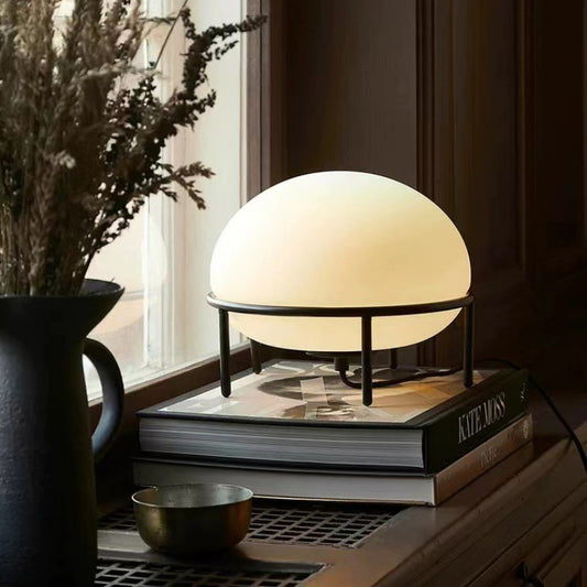 Lámpara de Mesita Nórdica con Cristal Estilo Japonés Minimalista - Image 2