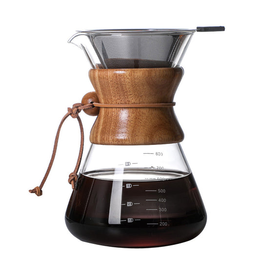Cafetera de Vidrio Borosilicato para Preparar Café a Mano - Image 2