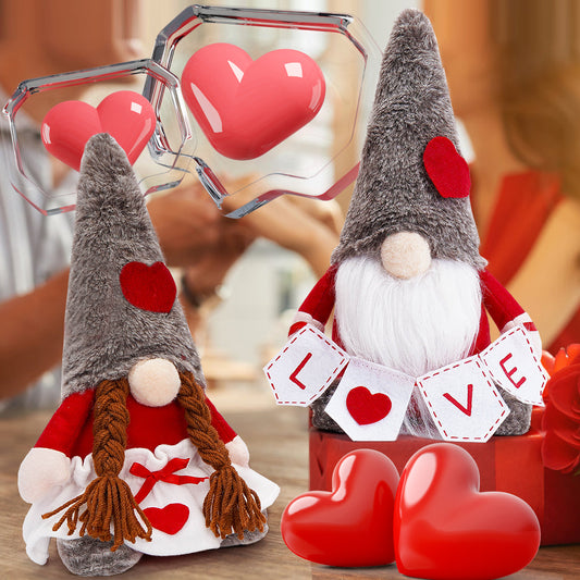 Adornos de Muñecas sin Rostro para San Valentín - Decoración Encantadora - Image 2