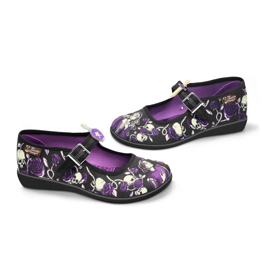 Chocolaticas® Romeo And Juliet Women's Mary Jane Flat - Tekeno