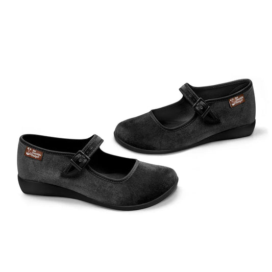 Chocolaticas® Espresso Martini Women's Mary Jane Flat - Tekeno
