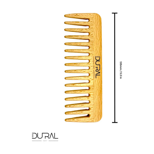 Dural Beech wood styling comb - Tekeno