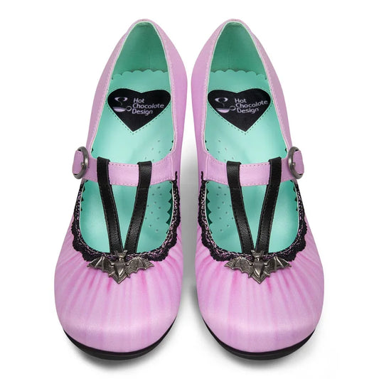 Chocolaticas® Mid Heels Lily Women's Mary Jane Pump - Tekeno