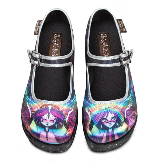 Chocolaticas® Pagan Spirit Women's Mary Jane Platform - Tekeno