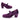 Chocolaticas® Mid Heels Plum Elixir Women's Mary Jane Pump - Tekeno