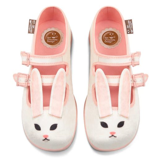 Chocolaticas® Rabbit Women's Mary Jane Flat - Tekeno