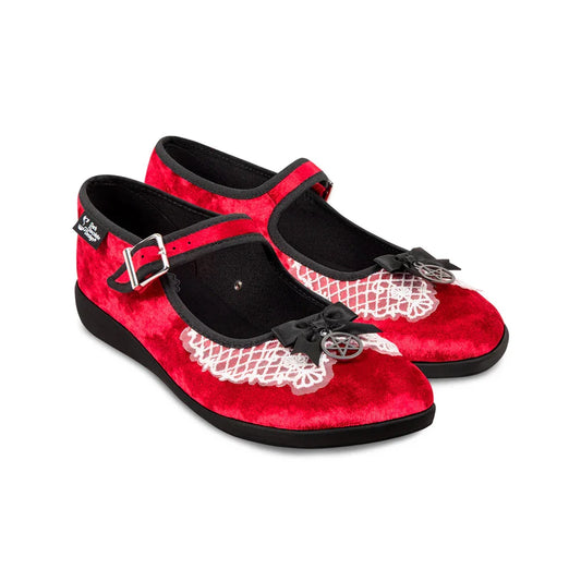 Chocolaticas® Sabrina Women's Mary Jane Flat - Tekeno