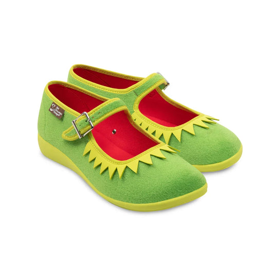 Chocolaticas® The Frog Women's Mary Jane Flat - Tekeno