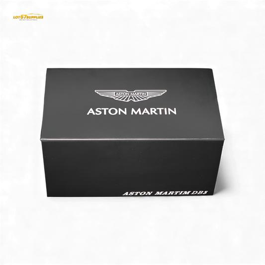 (Pre-Order) Aston Martin DB5 High Gloss Silver 1:64