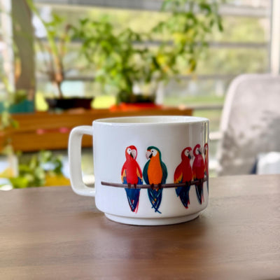 Taza Guacamayas 11oz | MKA - Fauna venezolana en taza
