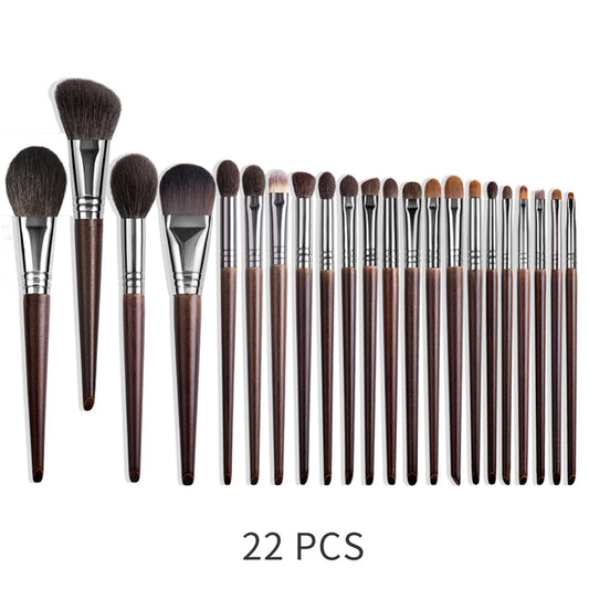 Set de Brochas de Maquillaje Natural Pelo de Cabra para Sombras - Image 2