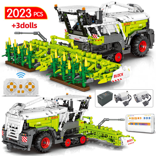 Juego de Bloques Construcción Cosechadora de Maíz para Niños - Image 2